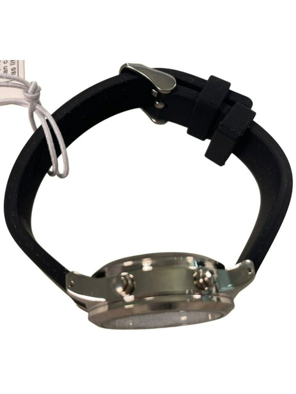 Time And Tru Digital Watch Black Strap Stainless Bezel FMDOTT090 Women's O/S NEW - Picture 4 of 7